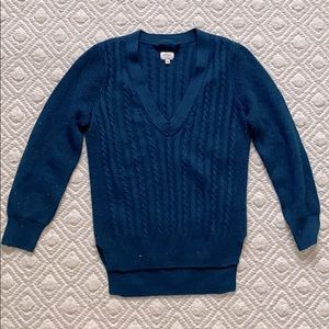 Aritzia | Wilfred - Cable knit V-neck sweater